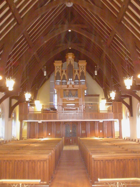 St. John's Episcopal Church, Lynchburg, Virginia:&nbsp; Richard Howell organ
